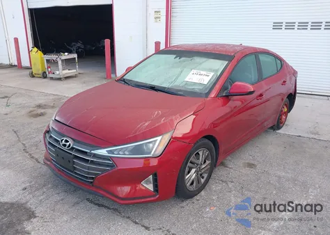 2020 Hyundai Elantra Sel/Value/Limited из США, поврежденный, VIN KMHD84LF0LU970750